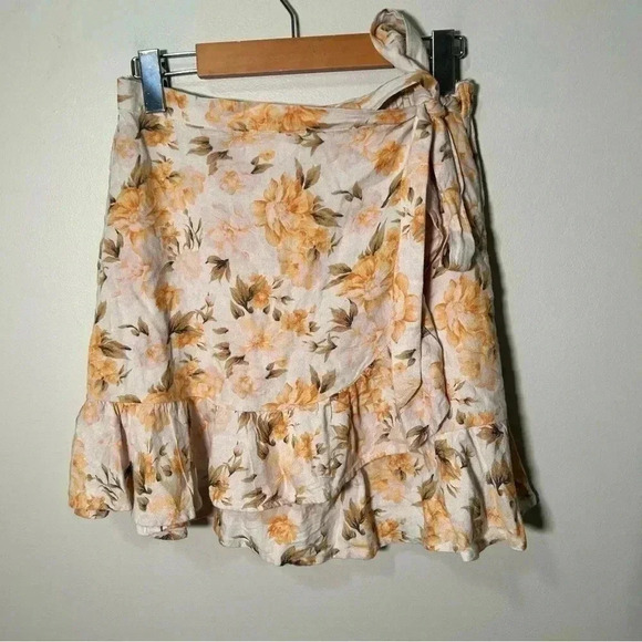 American eagle floral wrap skirt  M - Picture 3 of 5